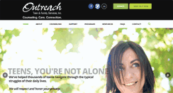 Desktop Screenshot of outreachteen.org